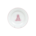 Herend Pink Bear Plate