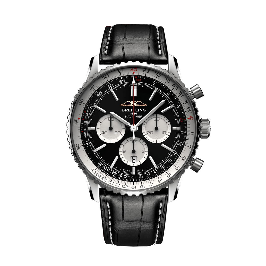 Breitling Navitimer B01 Chronograph 46mm Black #AB0137211B1P1