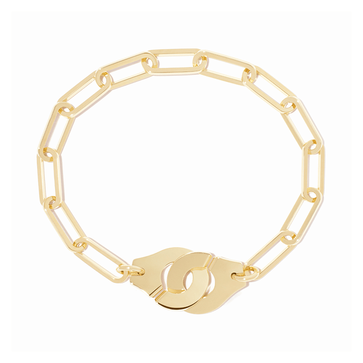 Dinh Van 18k Yellow Gold Menottes R13.5 Bracelet
