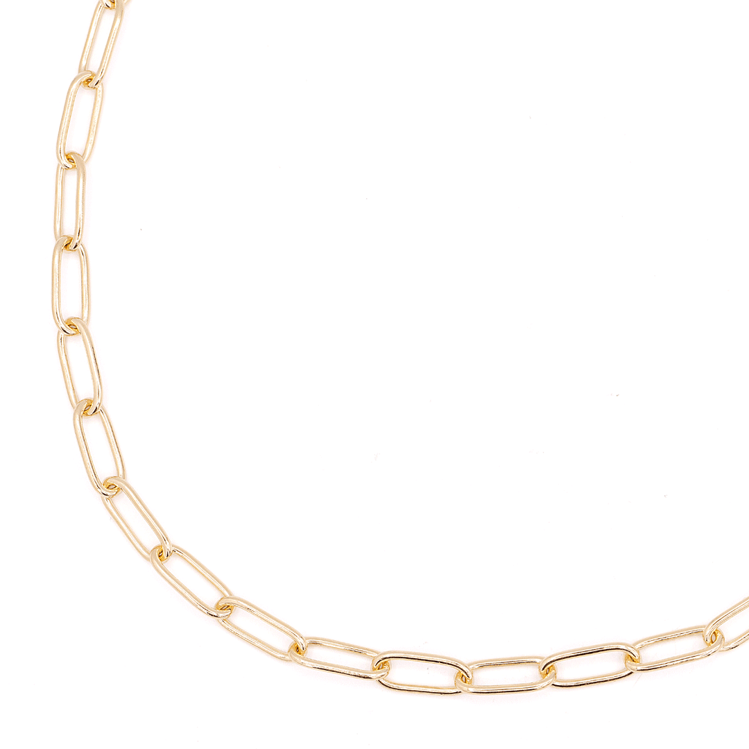 Hamilton Collection 14k Yellow Recycled Gold Medium 5.9mm Long Link Chain 18" Necklace