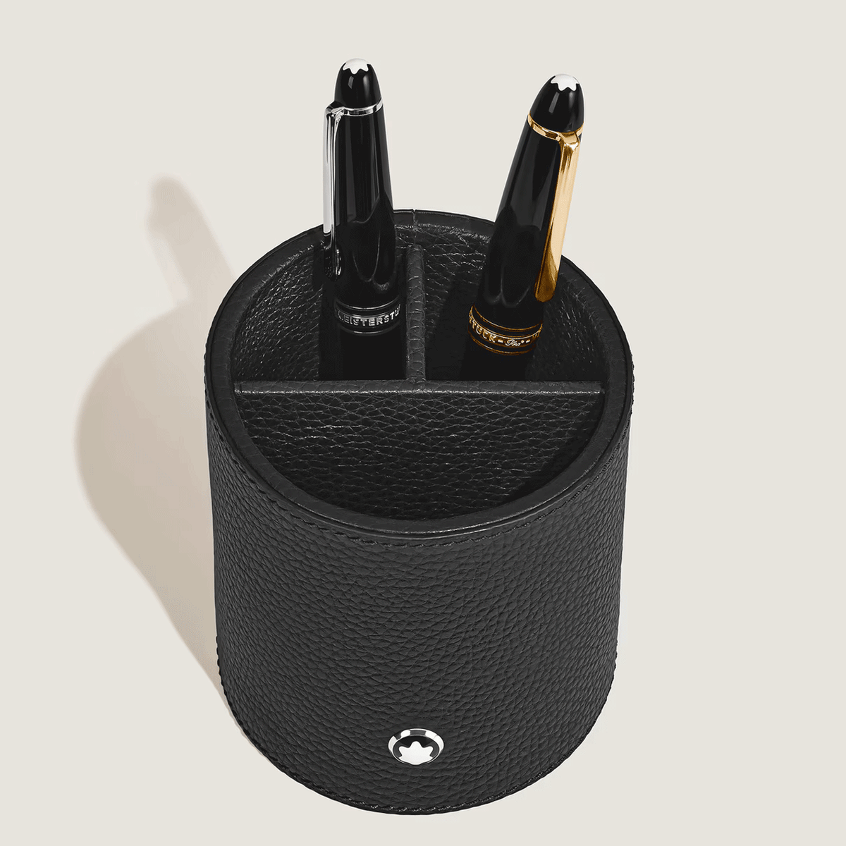 Montblanc Pen Holder in Grain Leather Ebony