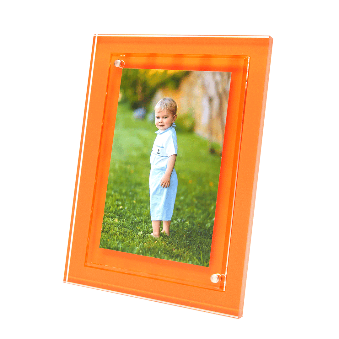 Orange Acrylic Frame