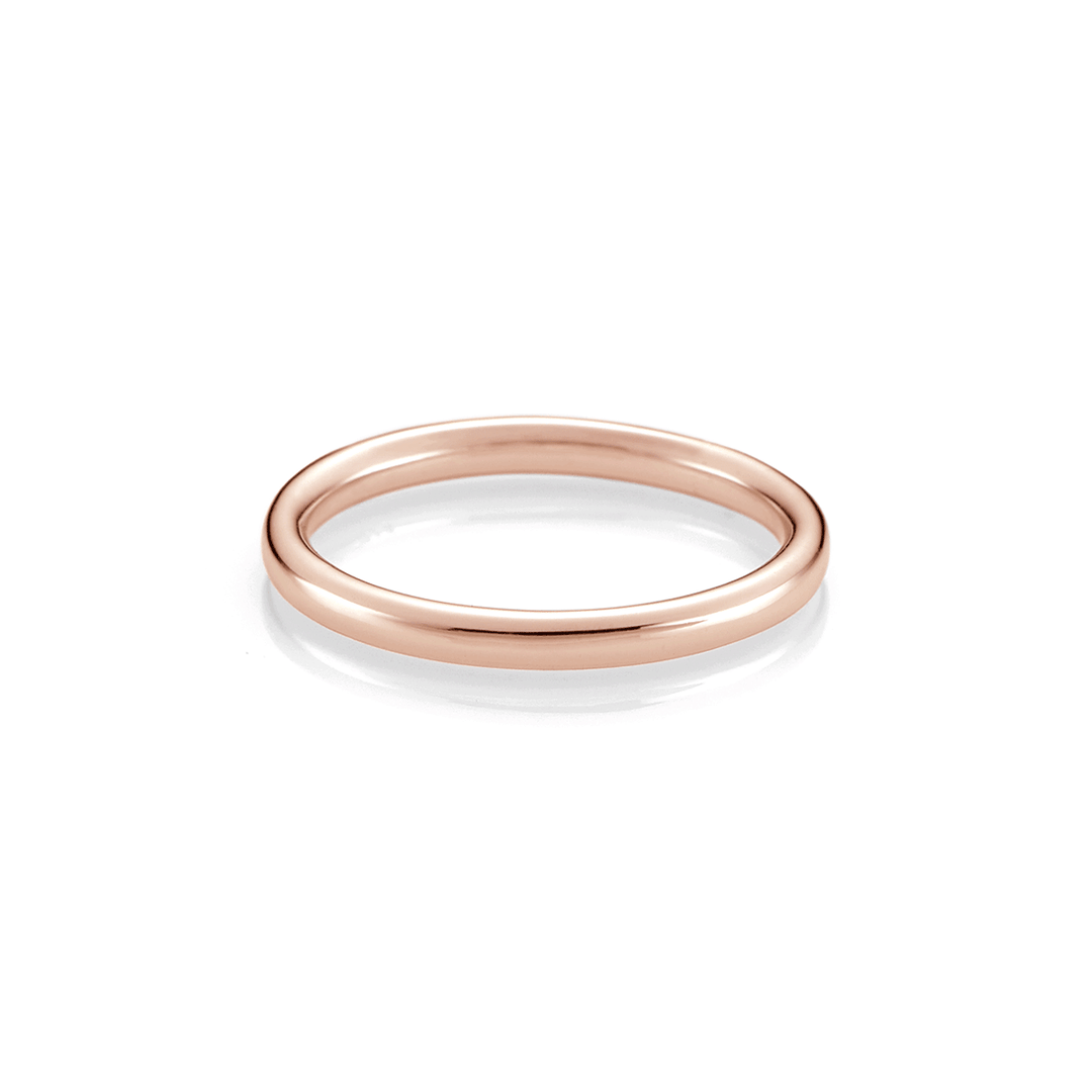 Hamilton Select Collection 14k Rose Gold Wedding Band