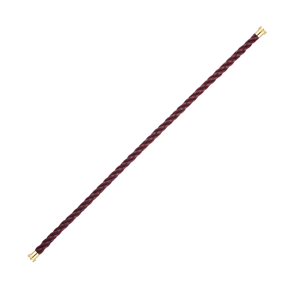 FRED Garnet Cable for Medium Model Bracelet Yellow End Caps