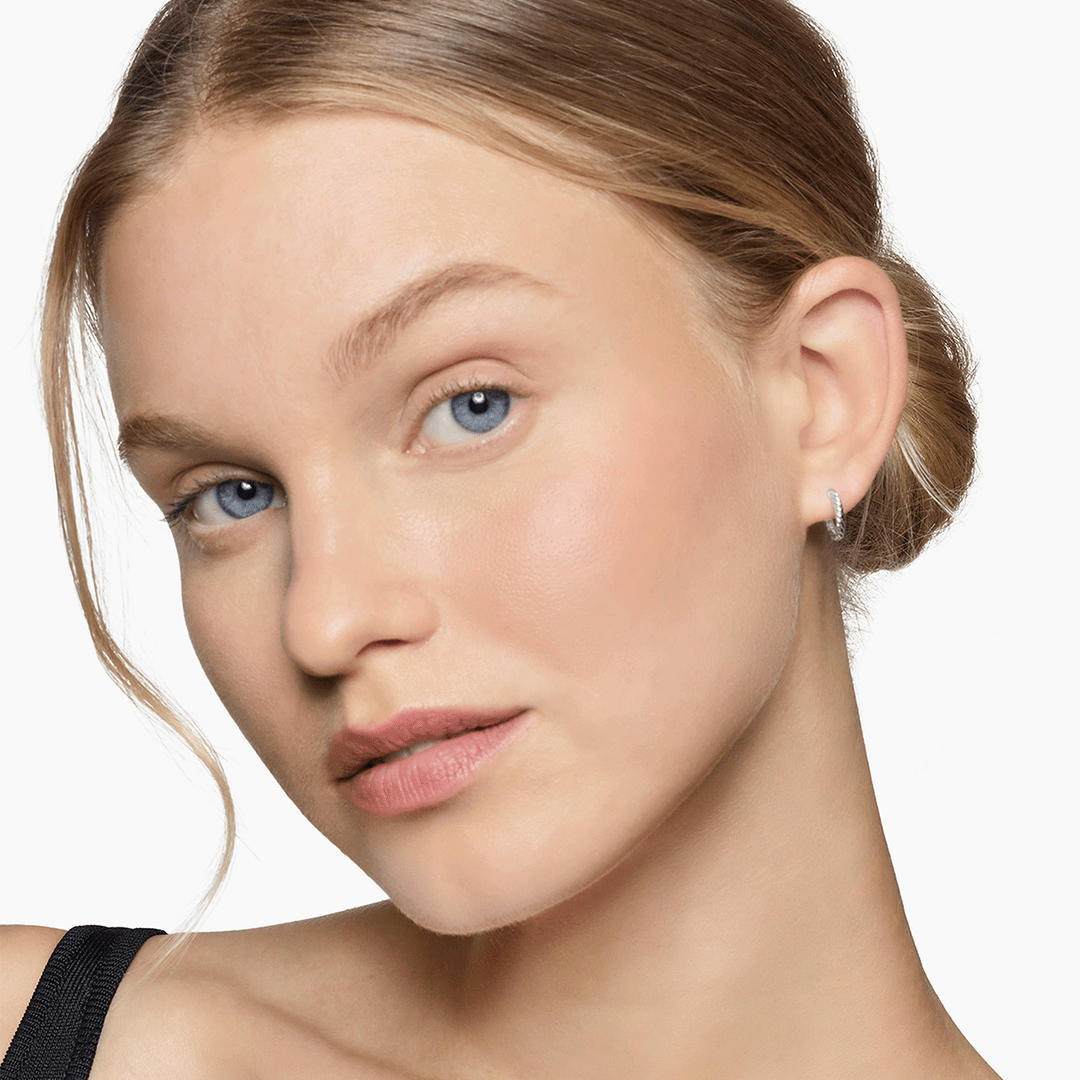 David Yurman Sculpted Cable Micro Huggie Hoop Earrings Sterling Silver, 10.7mm