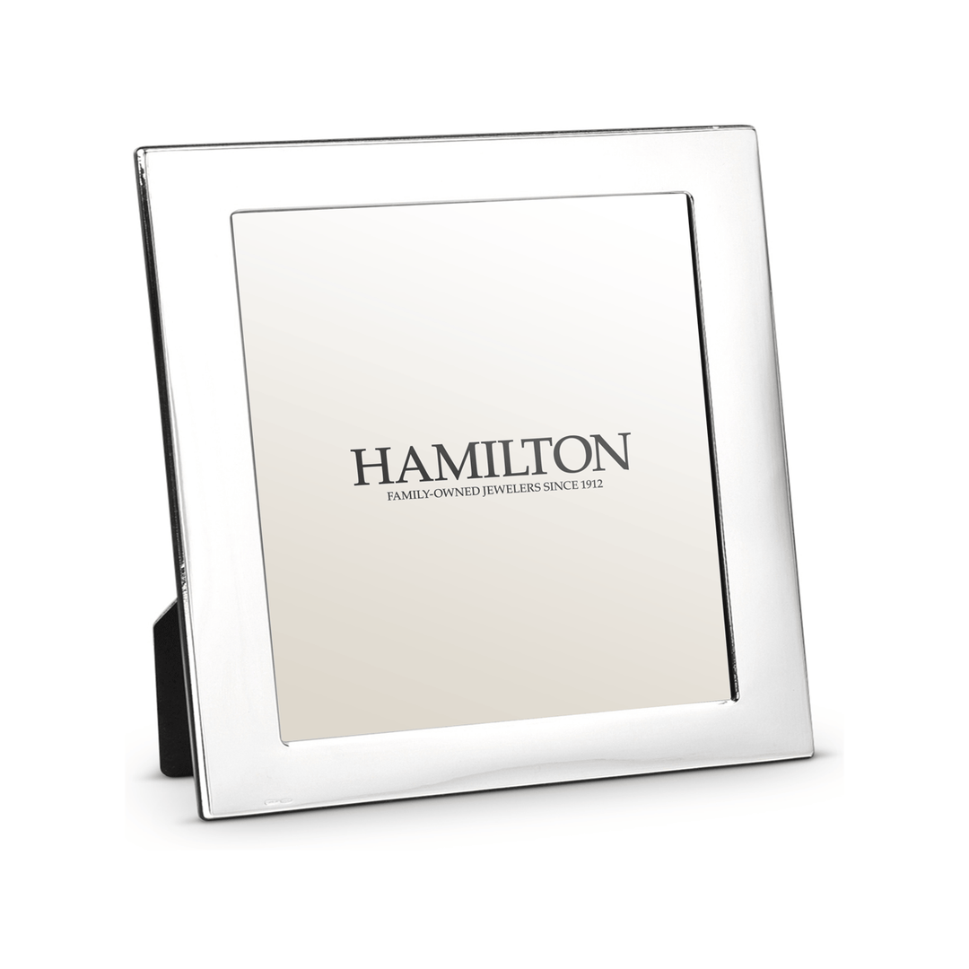 Hamilton Sterling Silver 5 x5 Wedding Proof Photo Frame