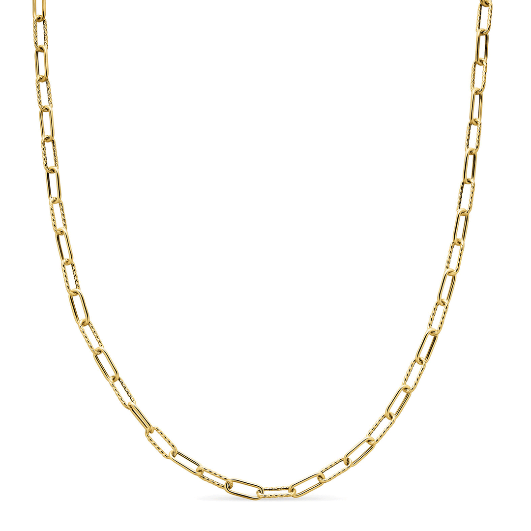 David Yurman Madison Chain Necklace 18k Yellow Gold, 4mm