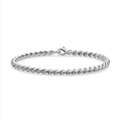 David Yurman Sculpted Cable Chain Bracelet Sterling Silver Medium