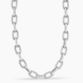 David Yurman DY Madison® Chain Necklace Sterling Silver with 18K Yellow Gold, 6mm 22 Inch
