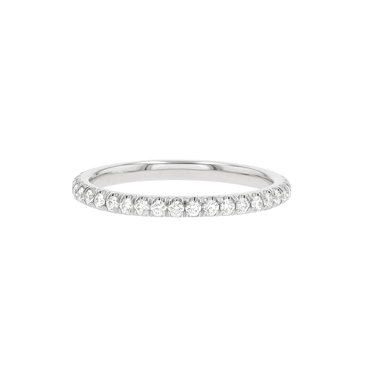Hamilton Silhouette Collection Platinum and .40 Total Weight Diamond Band