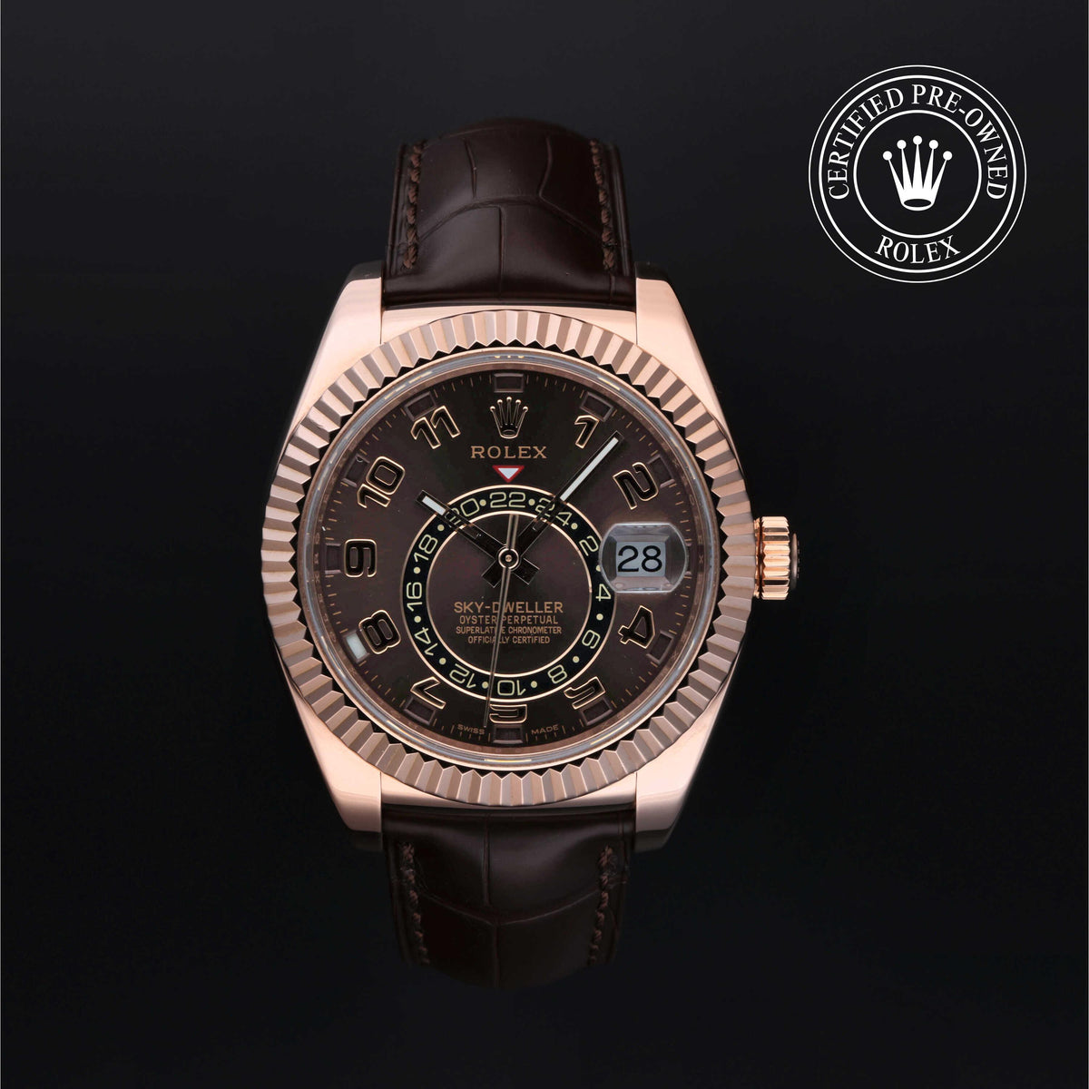 Rolex Certified Pre-Owned Sky-Dweller M326135-0001