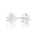 Hamilton Select Collection 14k Gold and 4.00 Total Weight Diamond Studs