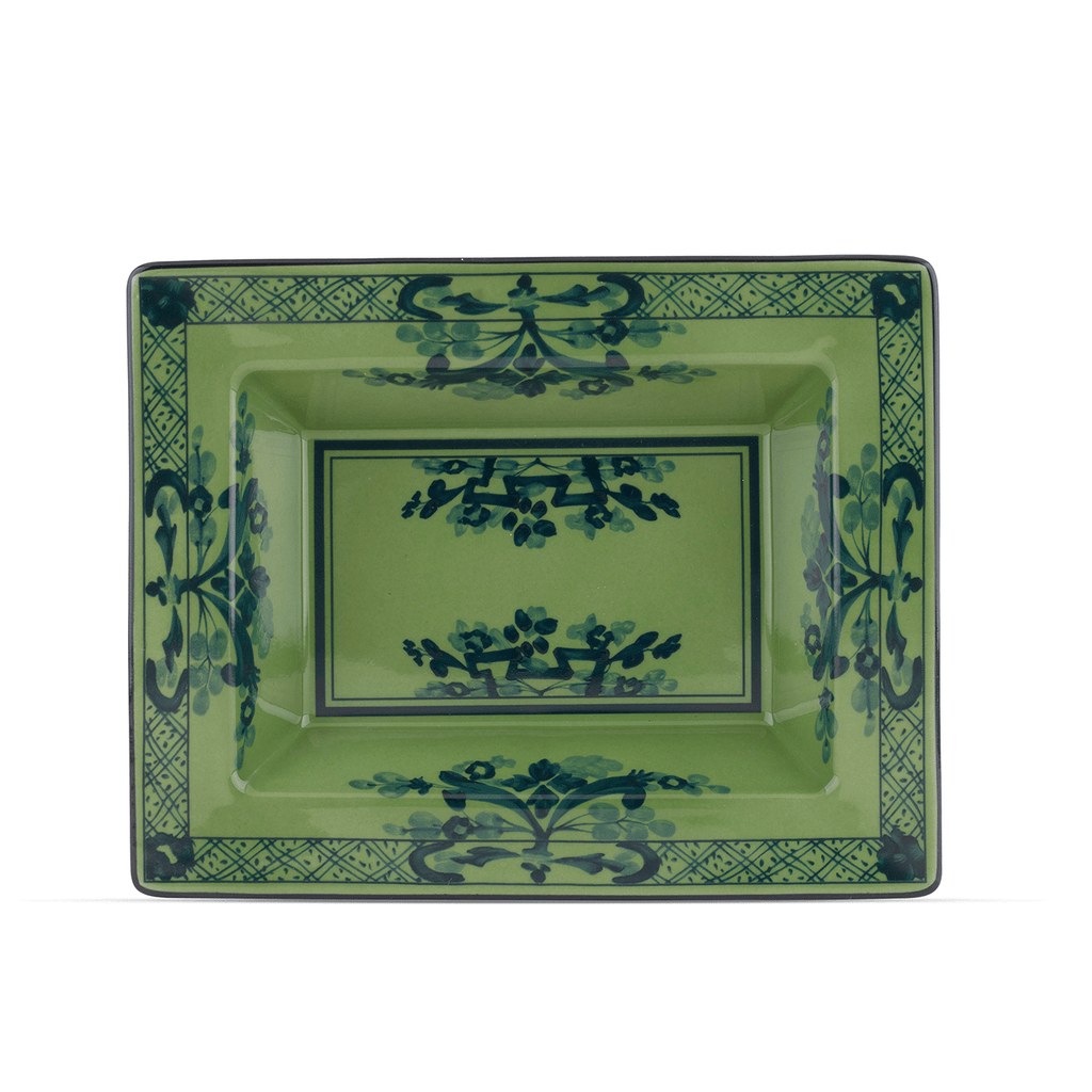 Ginori 1735 Oriente Italiano Malachite Change Tray
