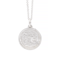 Sterling Silver St. Christopher Medium Medal
