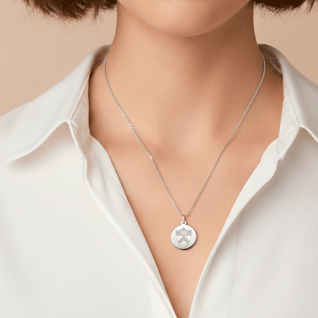 Hamilton Sterling Silver Princeton University Charm