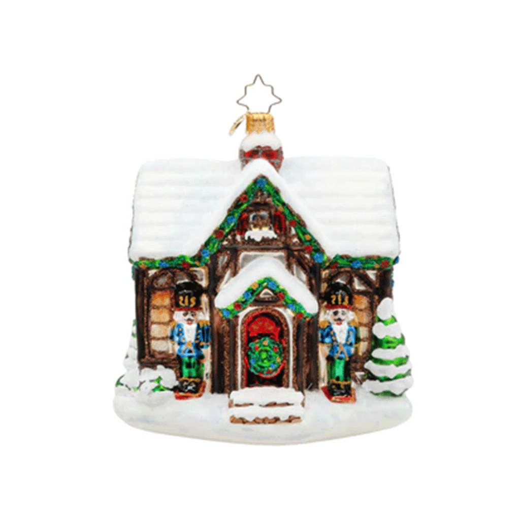 Christopher Radko Home For The Holly-days Ornament