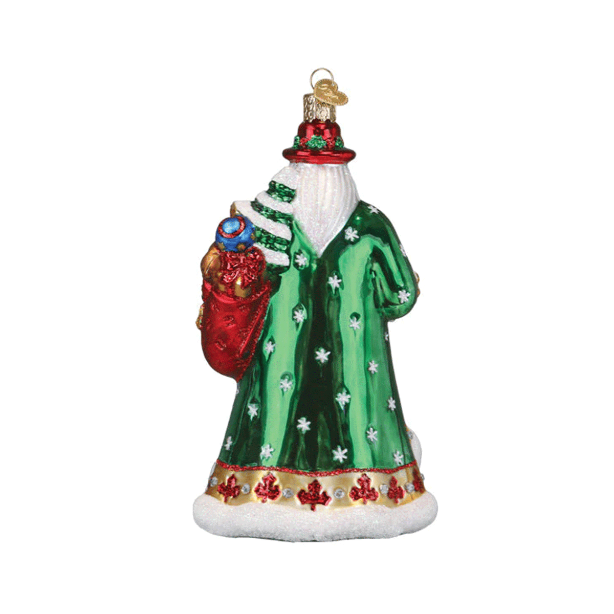 Canadian Santa Ornament