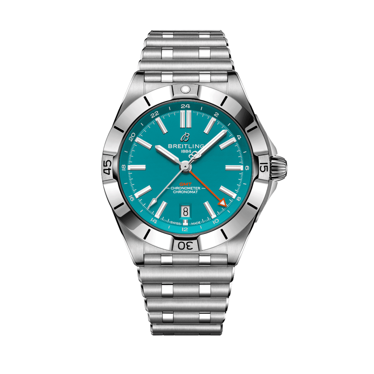 Breitling Chronomat GMT 40 Miami Dolphins Team Edition #A32398B11L1A1