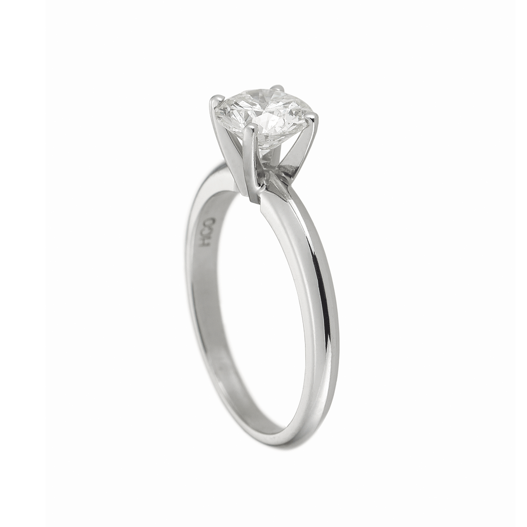 The Hamilton Select 1 Carat I-J/SI Diamond Engagement Ring GIA Certified