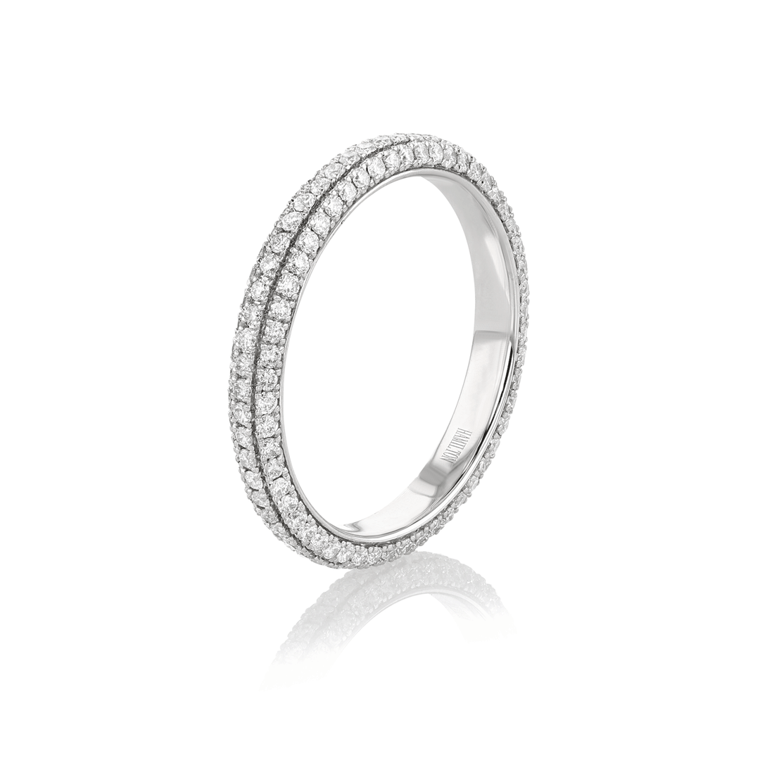 Hamilton Grace Collection Platinum and Diamond 0.79 Total Weight Diamond Eternity Band