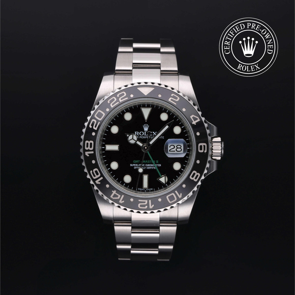 Rolex Certified Pre-Owned GMT-Master II M116710LN-0001