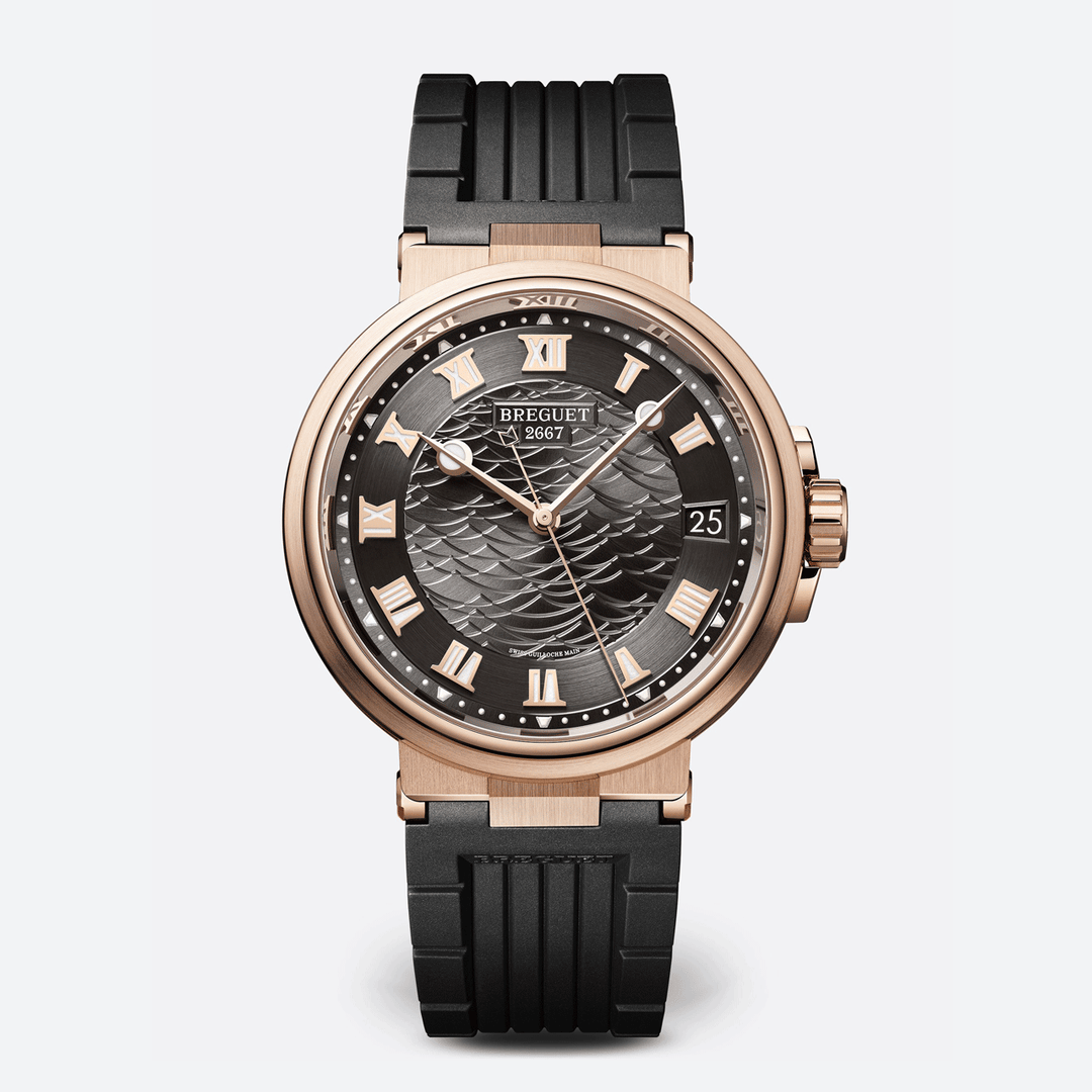 Breguet 18k Rose Gold Marine 5517BR/G3/5ZU