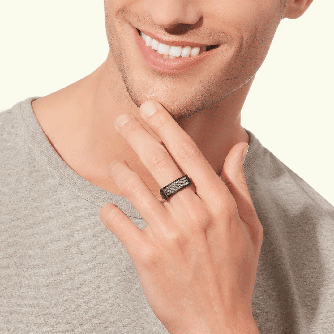 FRED Force 10 Titanium Large Model Ring, Exclusively at Hamilton Jewelers