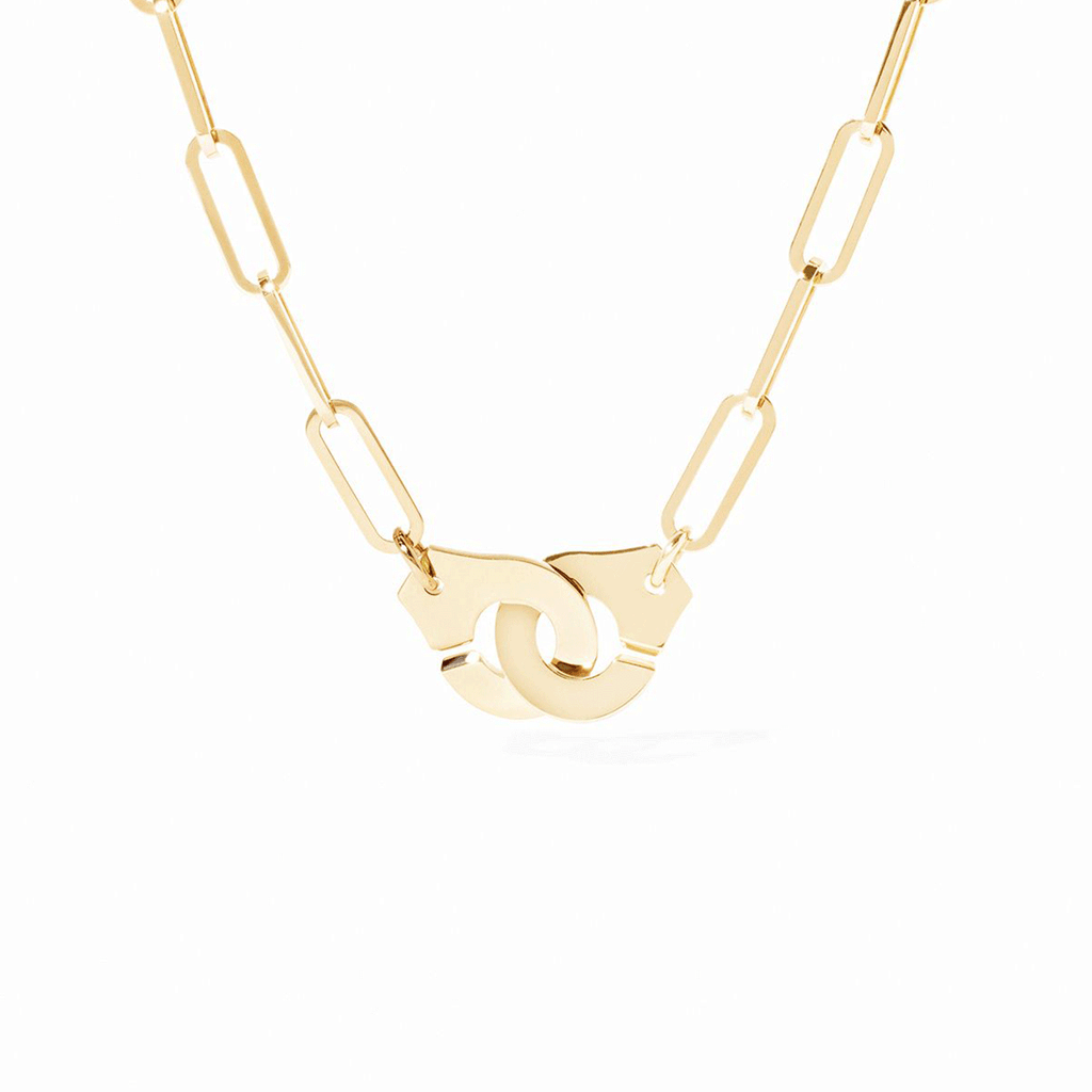 Dinh Van Menottes 18k Yellow Gold Necklace