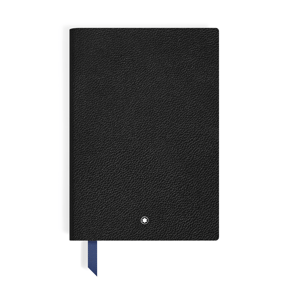 Montblanc Medium Notebook in Grain Leather, Lined Pages Black