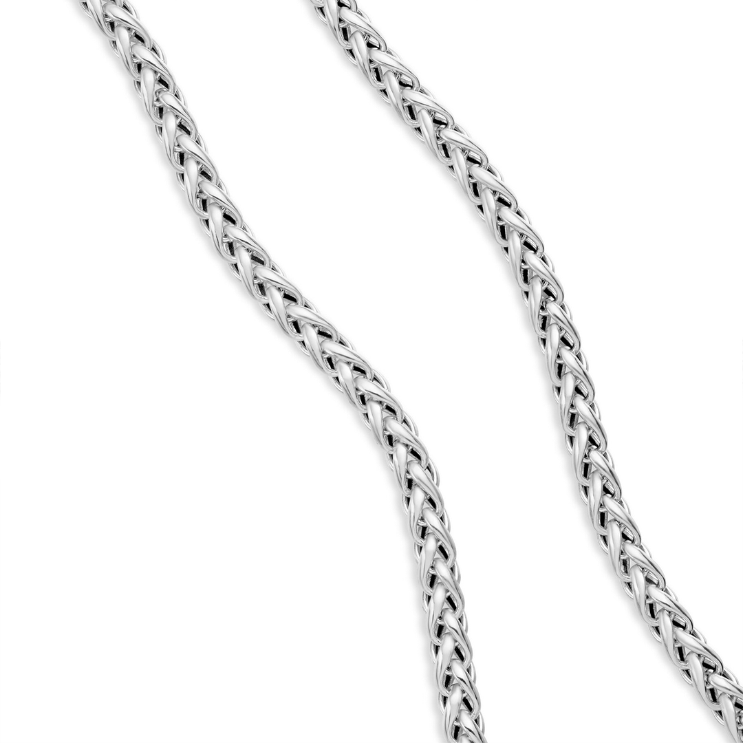 David Yurman Wheat Chain Necklace Sterling Silver, 4mm 22 Inch