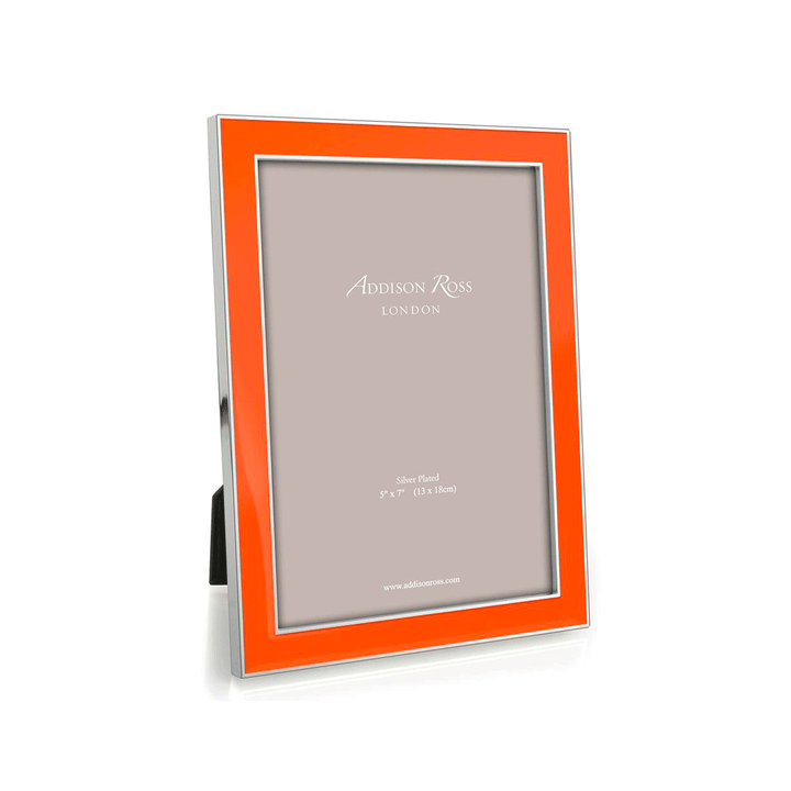 Orange Enamel 4 x 6 Frame