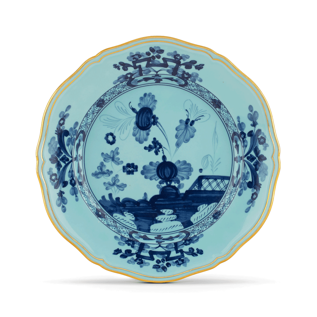 Ginori 1735 Oriente Italiano Iris Dinner Plate