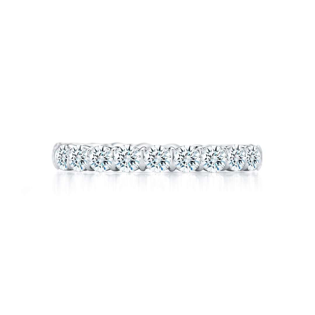 Platinum and 1.78 Total Weight Diamond Eternity Band