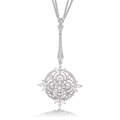 Hamilton Heritage Collection 18k Gold and 2.85 Total Weight Diamond Sautoir Necklace