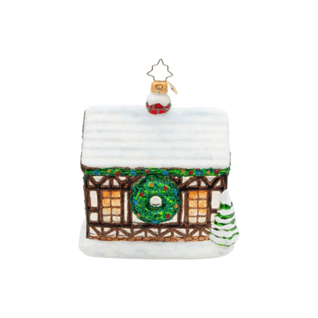 Christopher Radko Home For The Holly-days Ornament