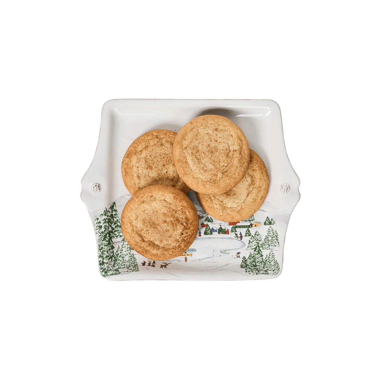 Juliska  Berry & Thread North Pole 10 Inch Cookie Tray