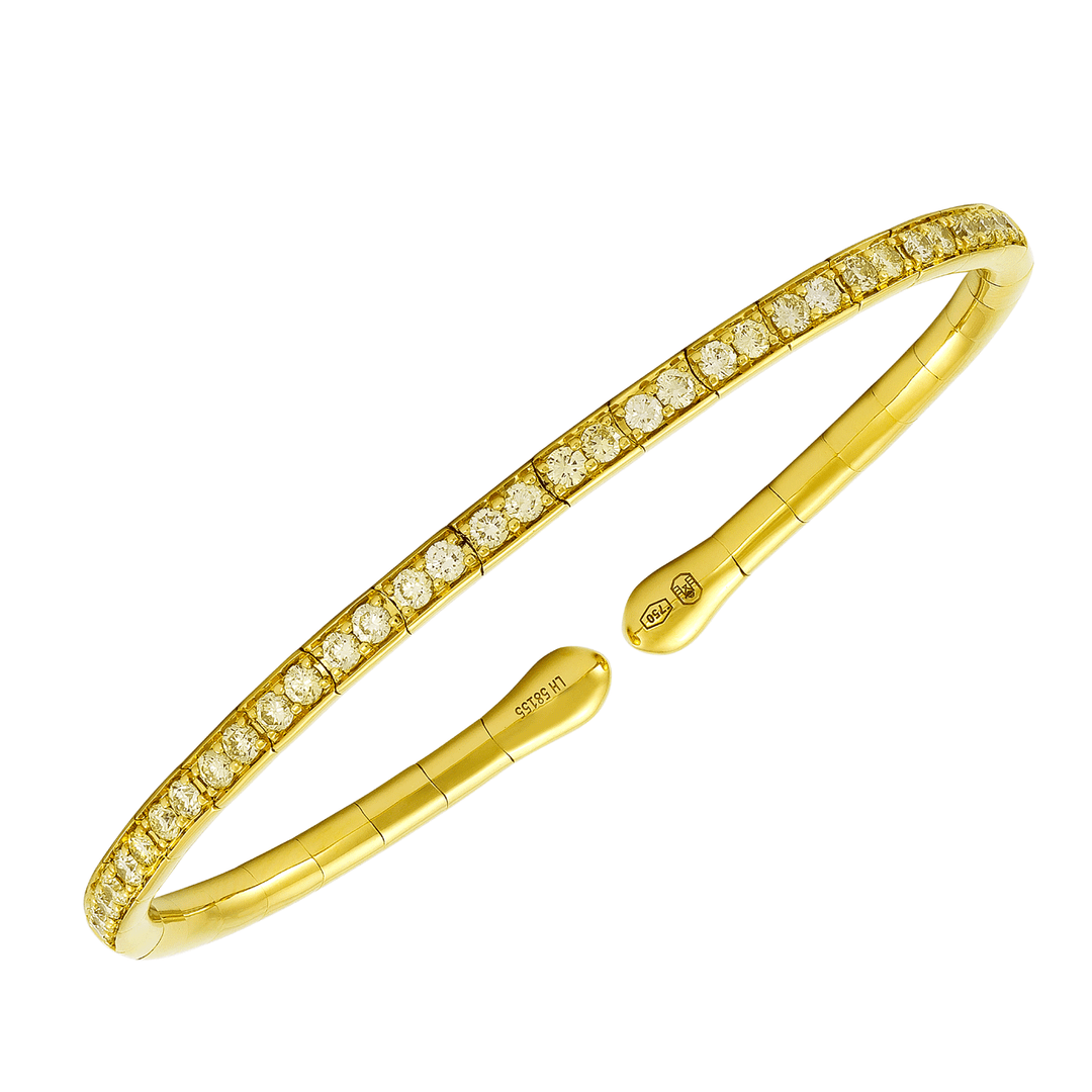 Etho Maria 18k Yellow Gold and Yellow Diamond Bracelet