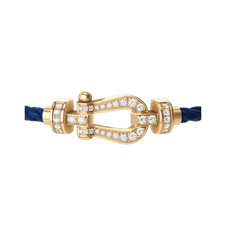 FRED Force 10 Navy Cord with 18k MD Diamond Buckle , Exclusively at Hamilton Jewelers