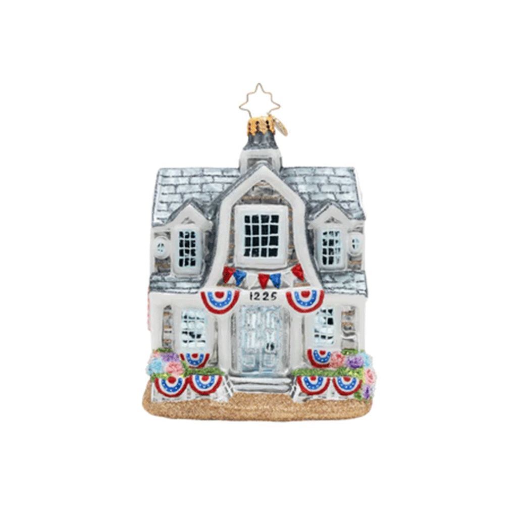 Christopher Radko Home Is Where The Shore Is Ornament