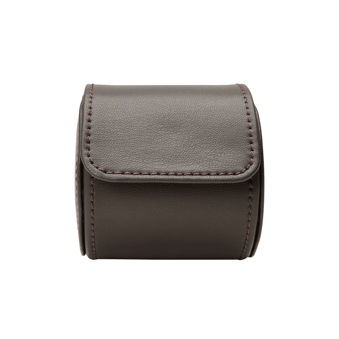 Wolf Designs Single Watch Roll Coffee Earth