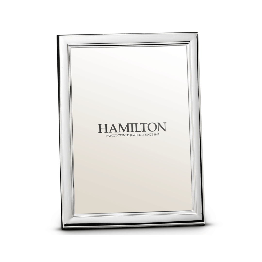 Hamilton Sterling Silver Witherspoon 5 x7 Frame