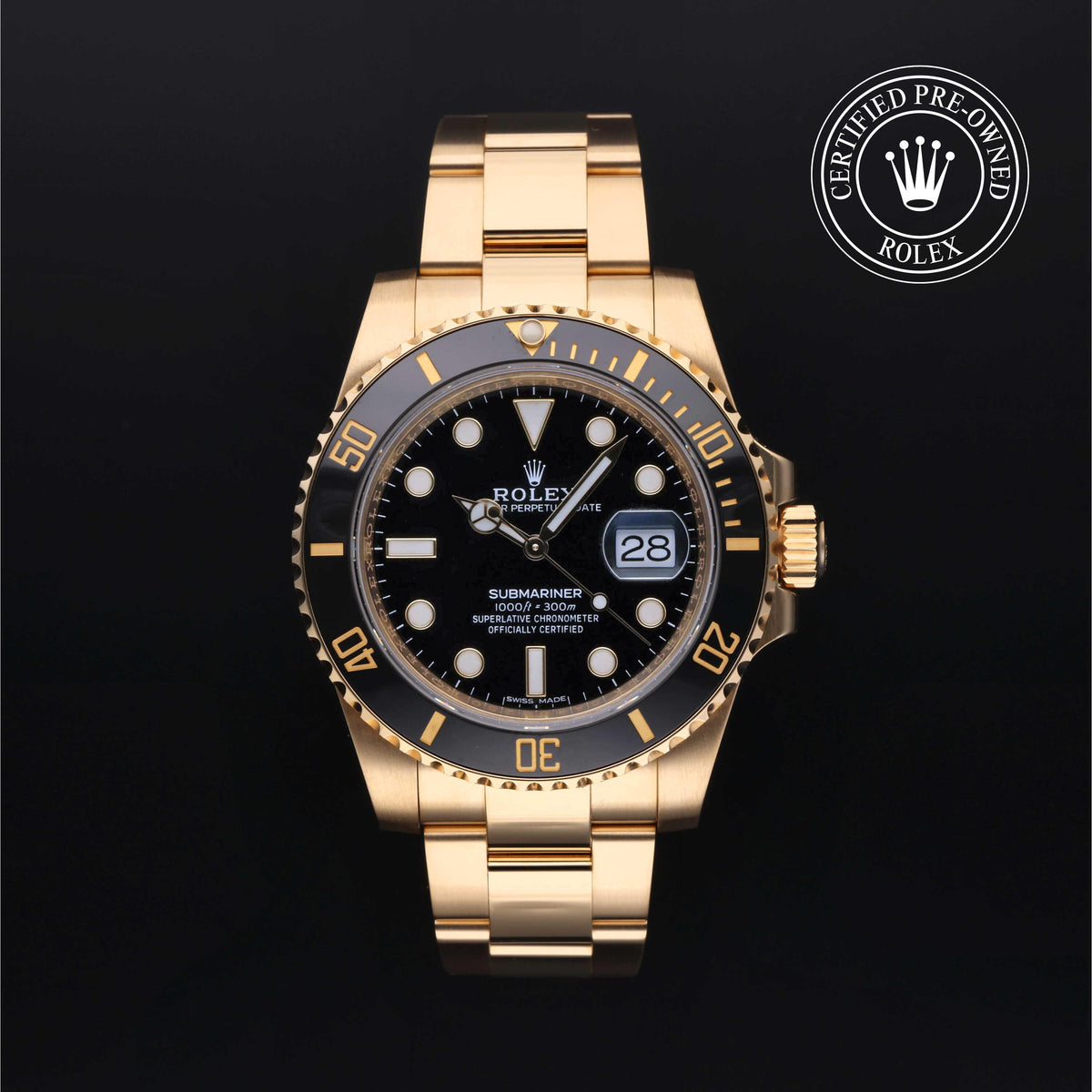 Rolex Certified Pre-Owned Submariner Date M116618LN-0001