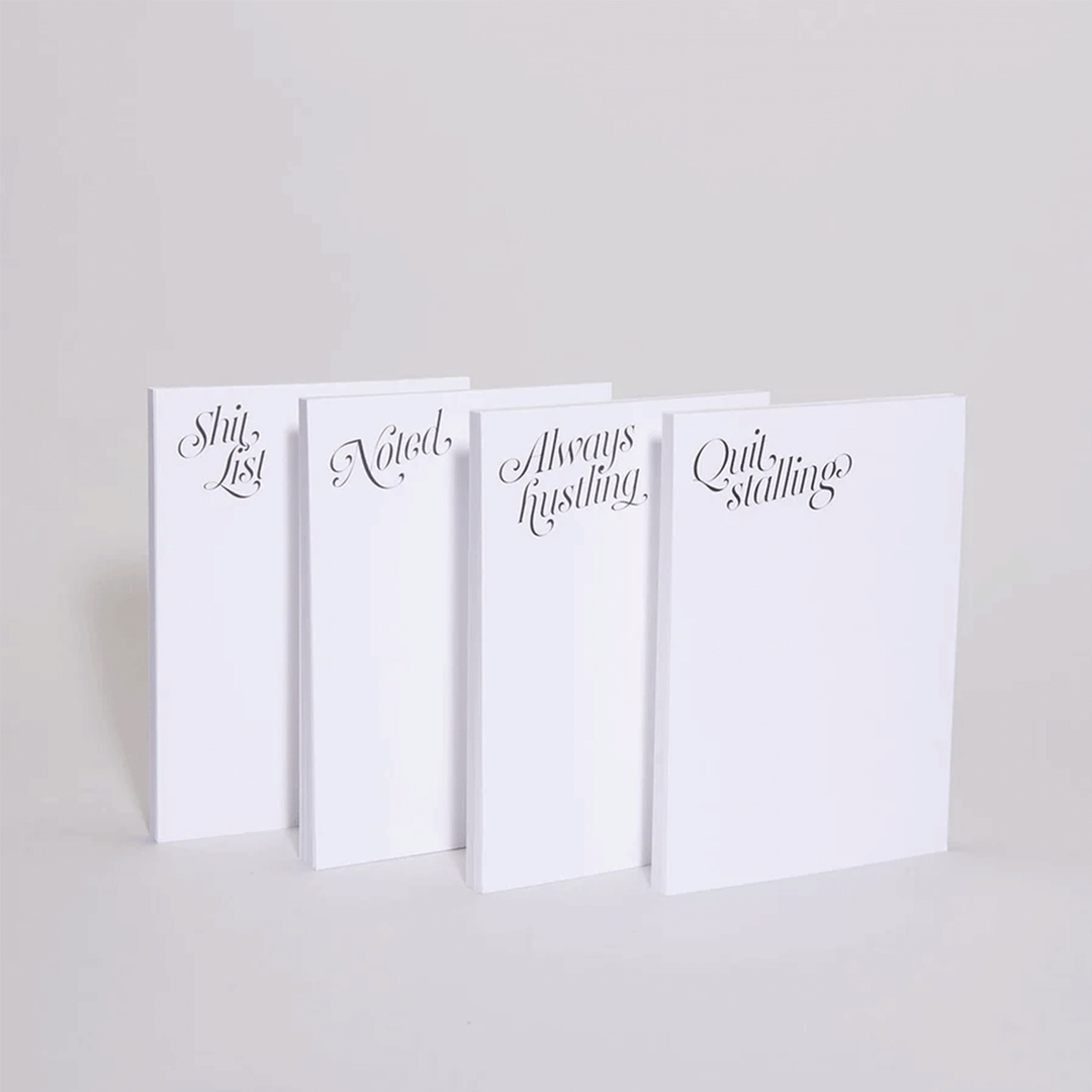 Cheeky Note Pads Set of 4