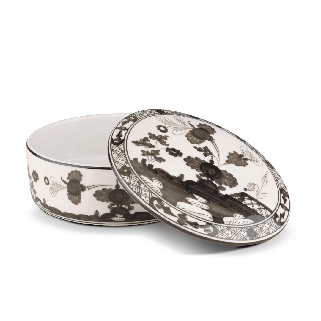 Ginori 1735 Albus Oriente Italiano Round Box