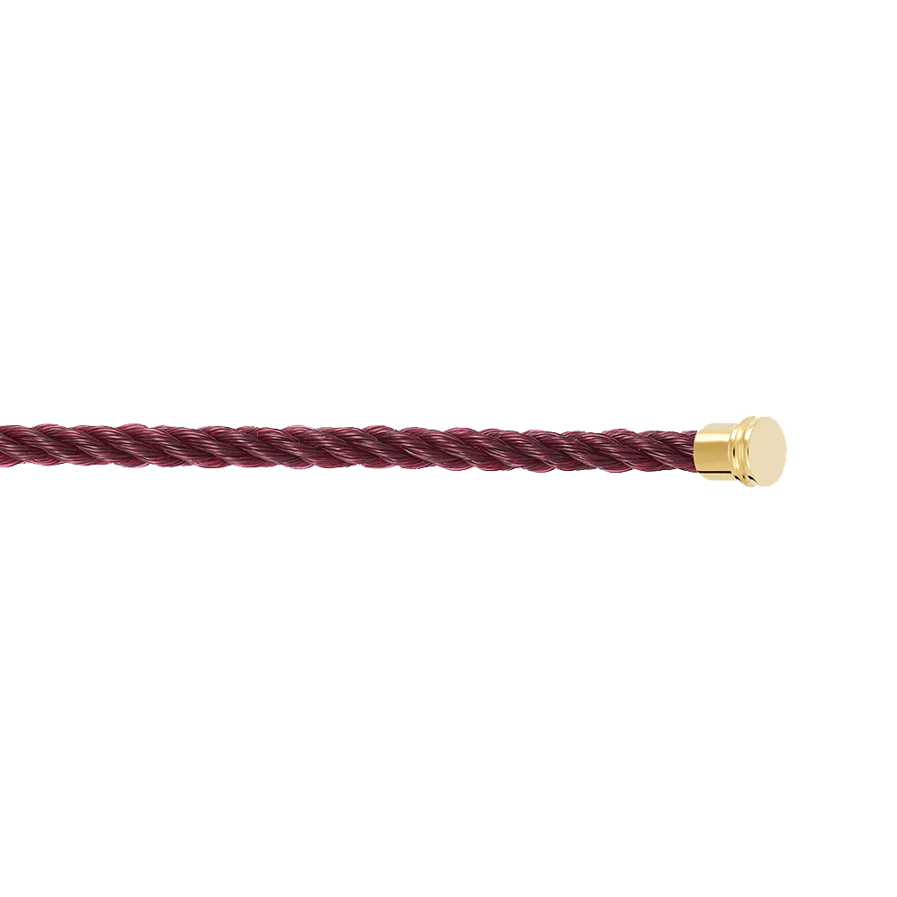 FRED Garnet Cable for Medium Model Bracelet Yellow End Caps