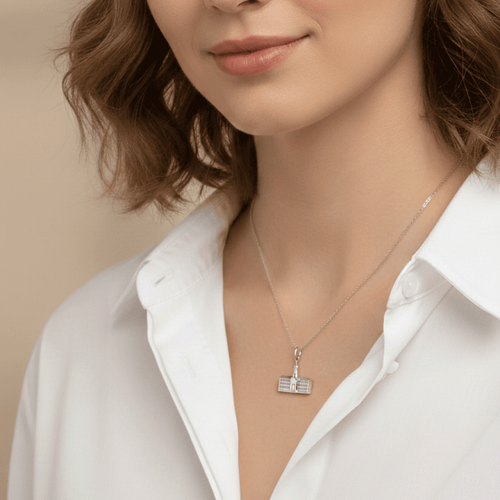 Hamilton Sterling Silver Nassau Hall Charm