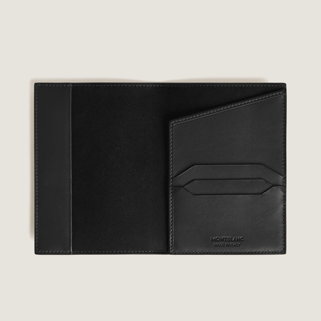 Montblanc Passport Holder in Extreme Leather Black