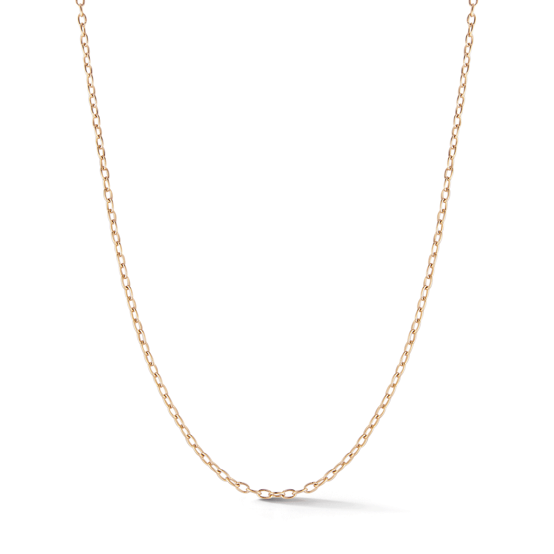 Walters Faith Saxons 18k Rose Gold Chain Link Necklace