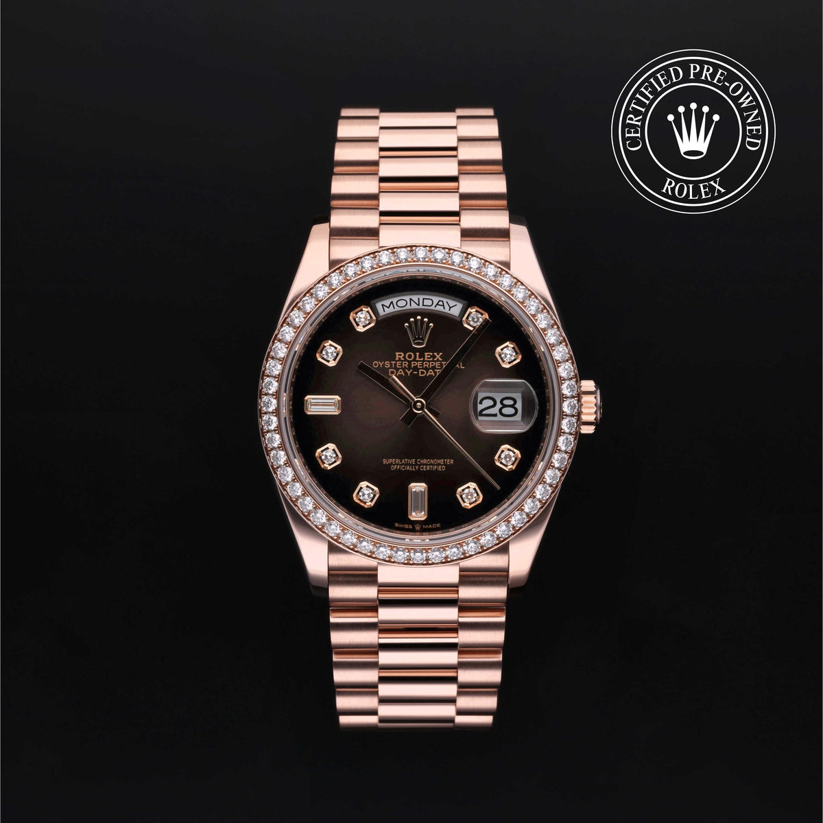 Rolex Certified Pre-Owned Day-Date 36 M128345RBR-0040