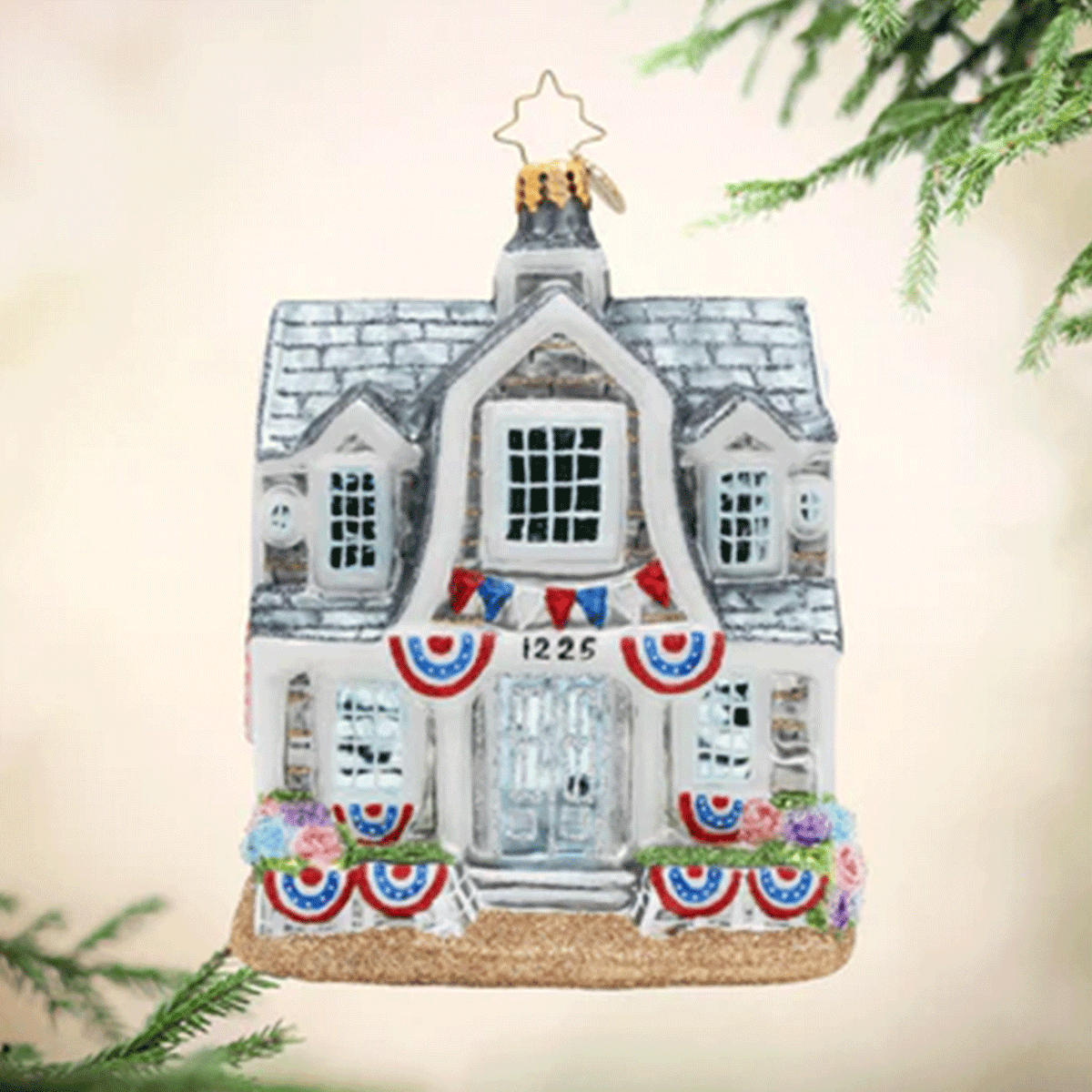 Christopher Radko Home Is Where The Shore Is Ornament